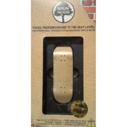 Wide BW Mini Logo Wood