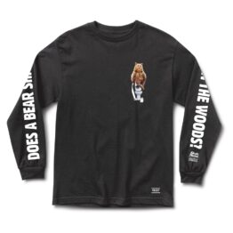 Upper Decker L/S Tee - Black