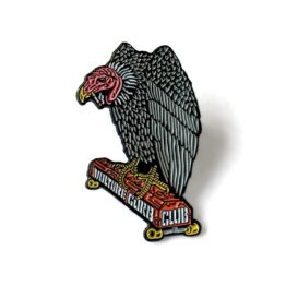 "Vulture Curb Club" Enamel Pin