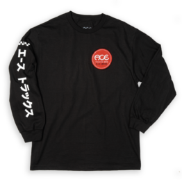 Katakana L/S Tee - Black